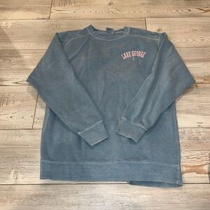 Lake George Blue Women's Oversized Sweater